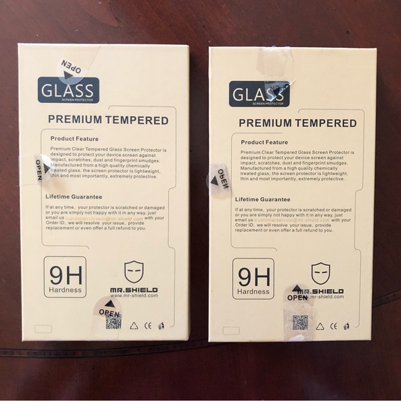 New in Packages Bundle of Mr. Shield Cellphone Screen Protector Diferentes Sizes - Picture 6 of 16